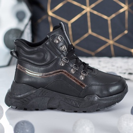 Queentina Lämpimät lenkkarit musta 2