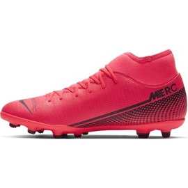 Nike Mercurial Superfly 7 Club FG / MG M AT7949-606 jalkapallokengät punainen punainen 2