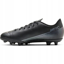 Nike Mercurial Vapor 13 Club FG / MG Jr AT8161-010 jalkapallokengät musta musta 2