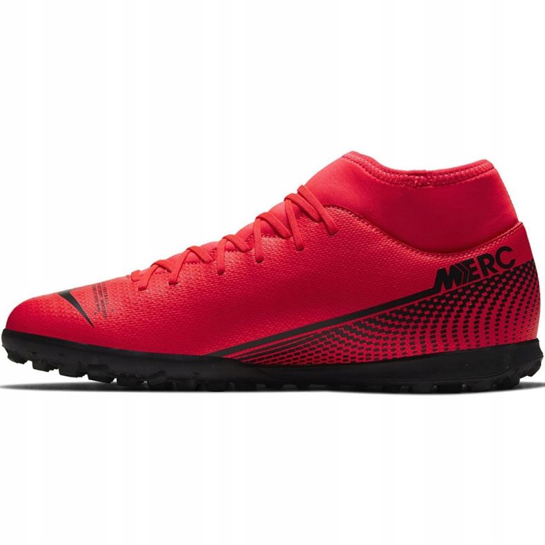 Nike Mercurial Superfly 7 Club Tf M AT7980-606 jalkapallokengät punainen punainen 1