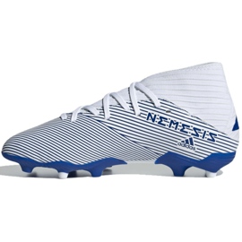 Adidas Nemeziz 19.3 Fg Jr EG7245 jalkapallokengät harmaa hopea 1