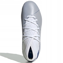 Adidas Nemeziz 19.3 Fg Jr EG7245 jalkapallokengät harmaa hopea 2