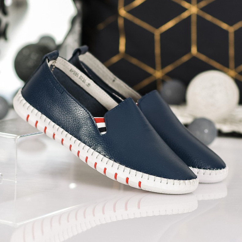Evento Navy Blue Slip On Tennarit sininen 1