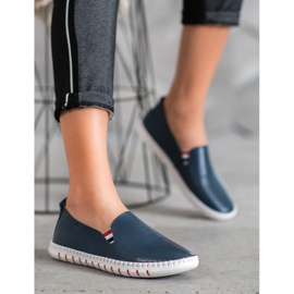 Evento Navy Blue Slip On Tennarit sininen 2