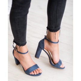 Goodin Mokkanahkaiset sandaalit baarissa sininen 2