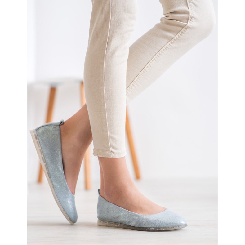 Sergio Leone Tekstiilibaleriinit glitterillä sininen 1