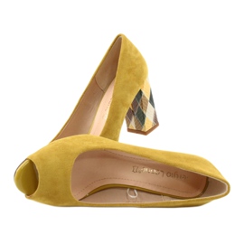 Mokka pumput Sergio Leone PB135 keltainen 5