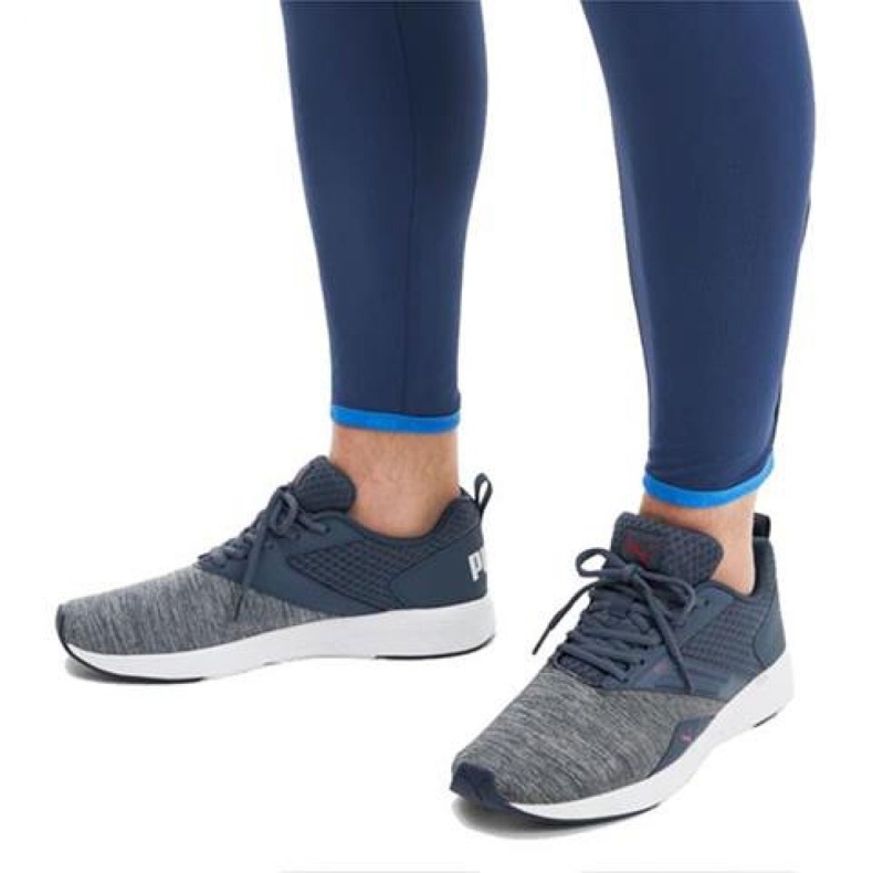 Juoksukengät Puma Nrgy Comet M 190556 31 laivastonsininen harmaa 2