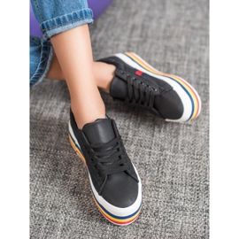 SHELOVET Urheilukengät lavalla musta monivärinen 2