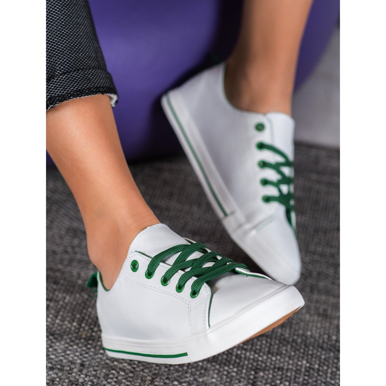 SHELOVET Mukavat lenkkarit valkoinen 2