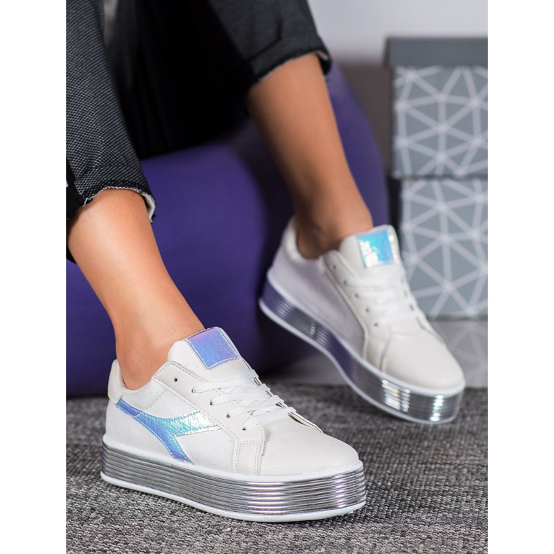 Ideal Shoes X-9758w valkoinen 1