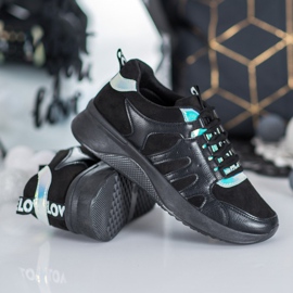 SHELOVET Rakasta mustia lenkkarit musta 2