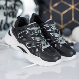 Small Swan Mukavat Eco -nahka -lenkkarit musta 1