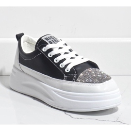 Mustat lenkkarit lenkkarit koristeltu G140-1 1