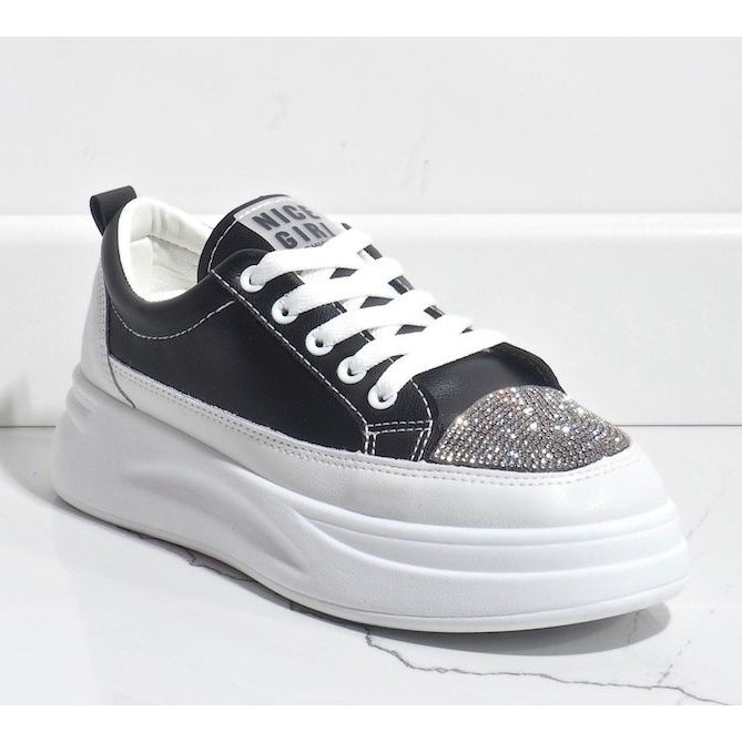 Mustat lenkkarit lenkkarit koristeltu G140-1 1