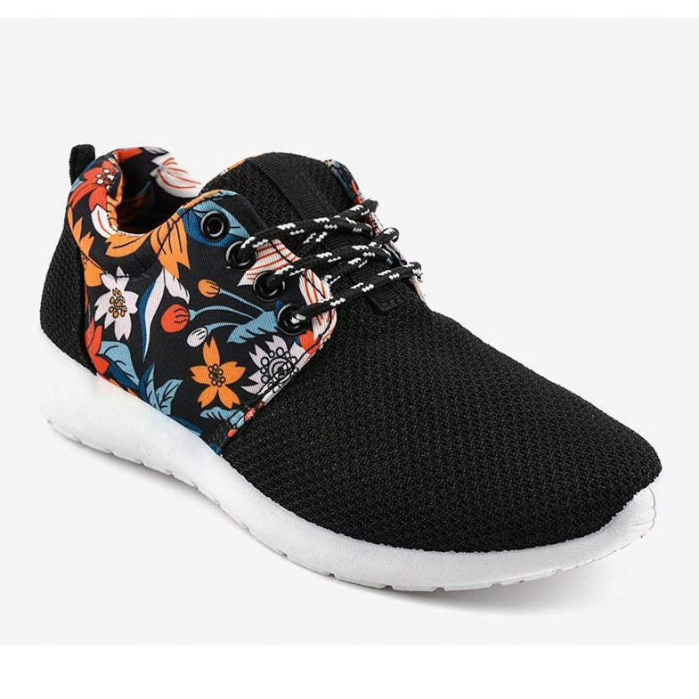 Mustat urheilukengät B02-1 monivärinen 1