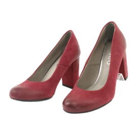 Klassiset naisten kengät Edeo 2119 claret monivärinen 2