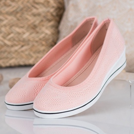 Super Me Avoin ballerina kiilassa vaaleanpunainen 1