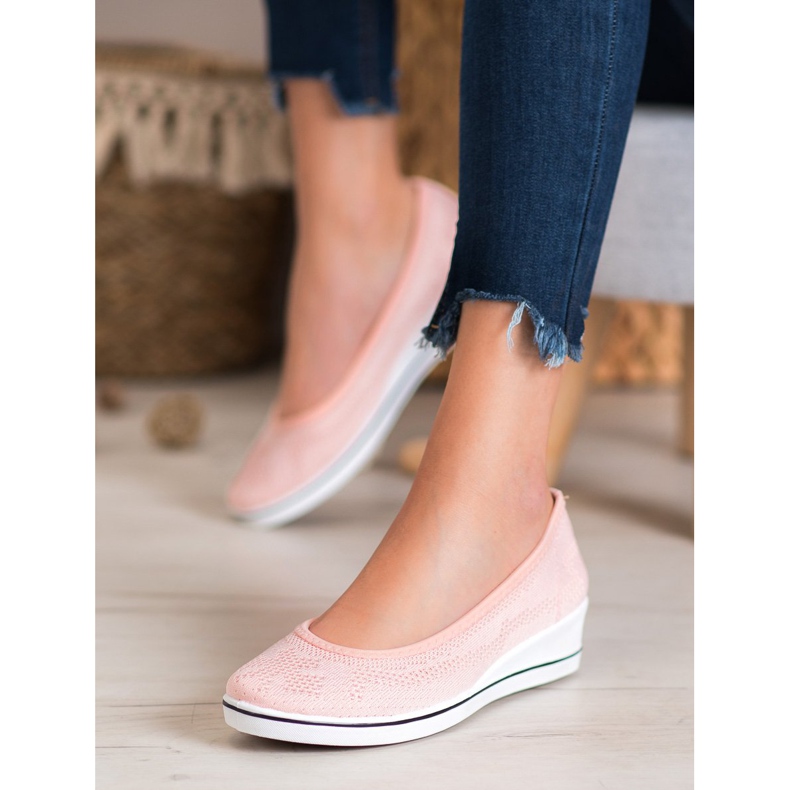 Super Me Avoin ballerina kiilassa vaaleanpunainen 2