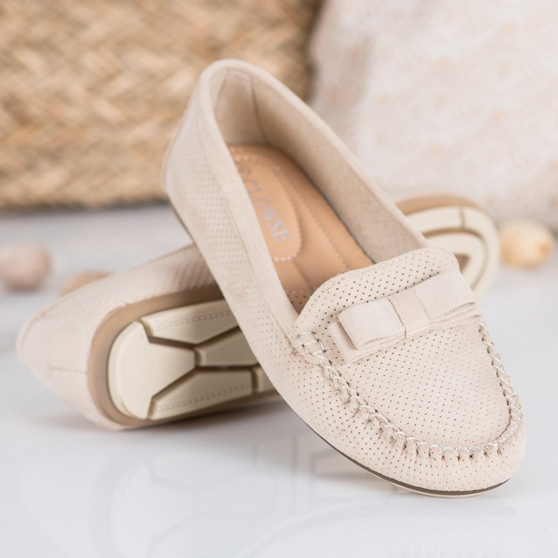 Clowse Avoimet loaferit jousella beige 1