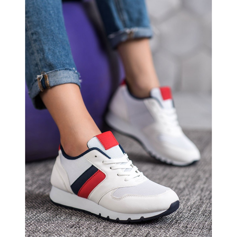 SHELOVET Klassiset urheilukengät valkoinen 1