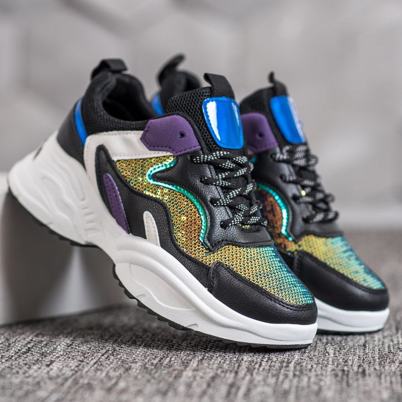 Weide Muodikkaat lenkkarit paljeteilla monivärinen 1