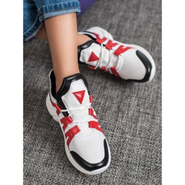 SHELOVET Mukavat muotikengät valkoinen monivärinen 2