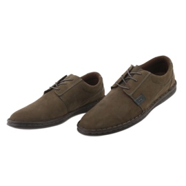 Mukavat kengät American Club CY17 oliivi monivärinen vihreä 3