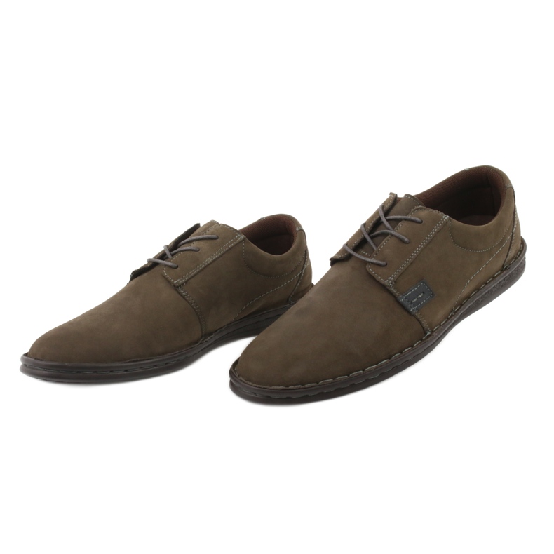 Mukavat kengät American Club CY17 oliivi monivärinen vihreä 3