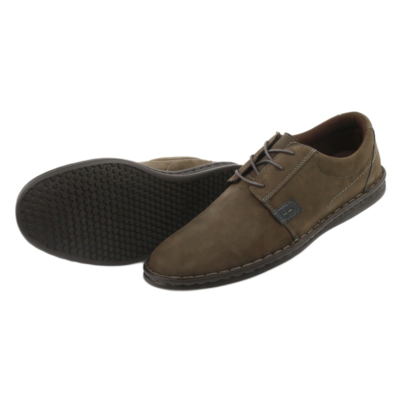 Mukavat kengät American Club CY17 oliivi monivärinen vihreä 5