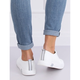 Valkoiset ja harmaat nauhoitetut lenkkarit BB77 Harmaa valkoinen 2