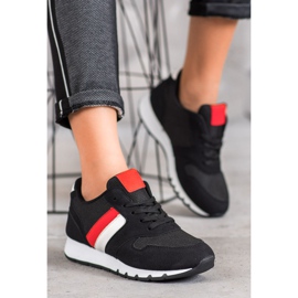 SHELOVET Klassiset urheilukengät musta monivärinen 1