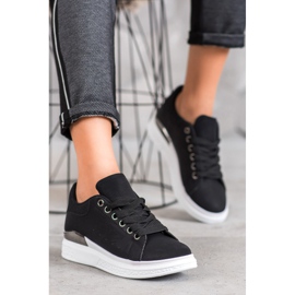 SHELOVET Lenkkarit Platformilla Eco -Nahkaa musta 1