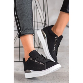 SHELOVET Lenkkarit Platformilla Eco -Nahkaa musta 2