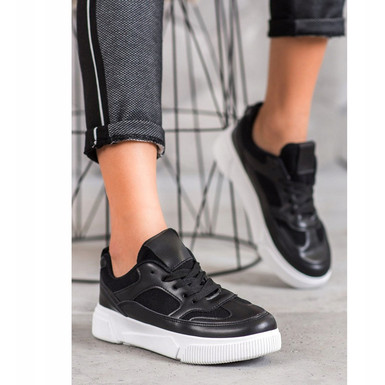 MCKEYLOR Platform Kengät musta 1