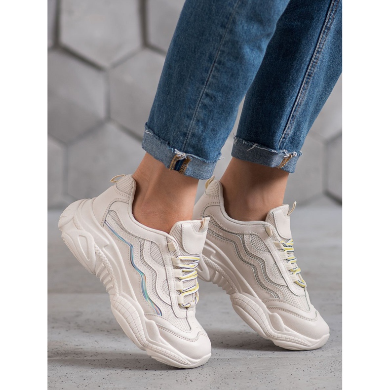 SHELOVET Tennarit alustalla ruskea 1