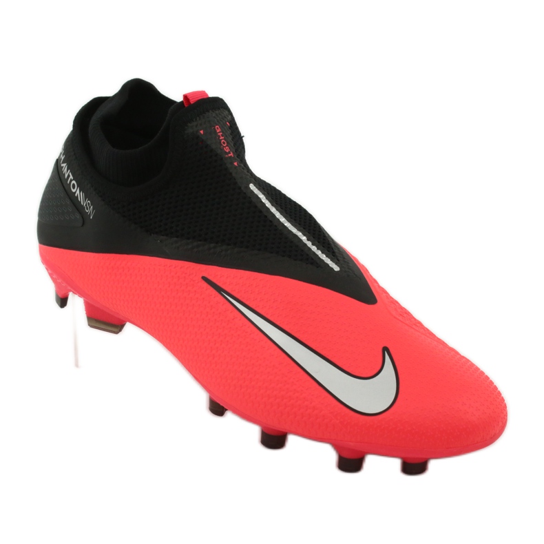 Nike Phantom Vsn 2 Pro Df Fg M CD4162-606 jalkapallokengät punainen 1