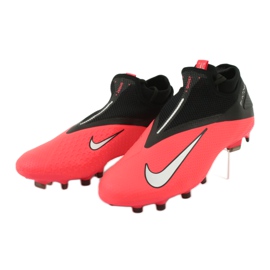Nike Phantom Vsn 2 Pro Df Fg M CD4162-606 jalkapallokengät punainen 3