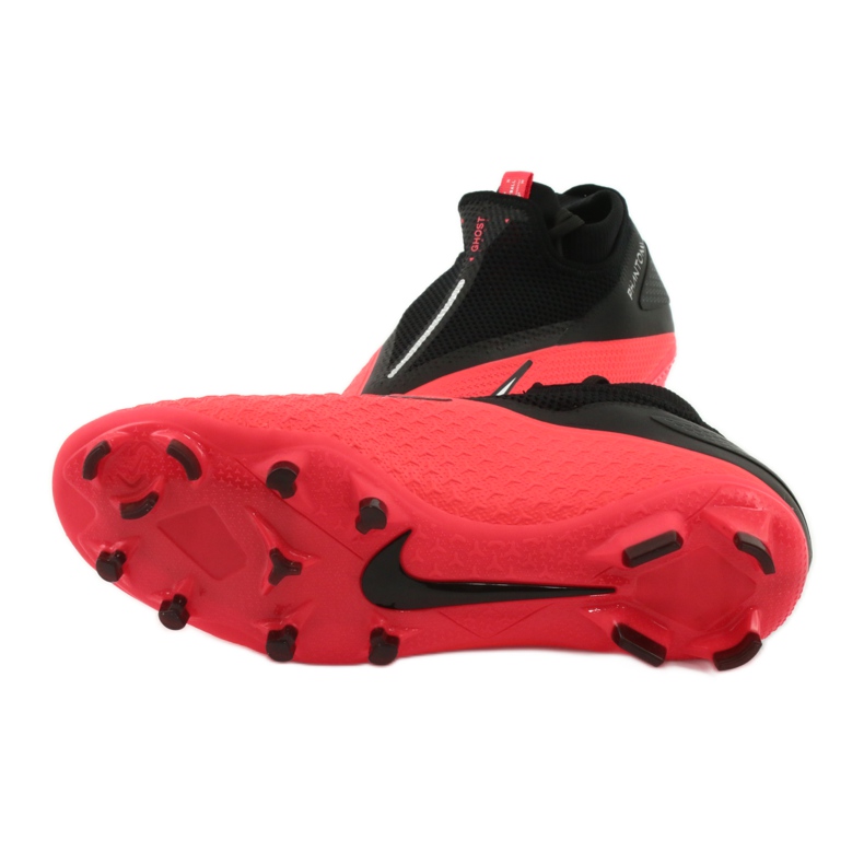 Nike Phantom Vsn 2 Pro Df Fg M CD4162-606 jalkapallokengät punainen 5