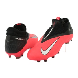Nike Phantom Vsn 2 Pro Df Fg M CD4162-606 jalkapallokengät punainen 4