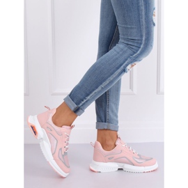 Vaaleanpunainen BO-557 Vaaleanpunaiset urheilukengät 1