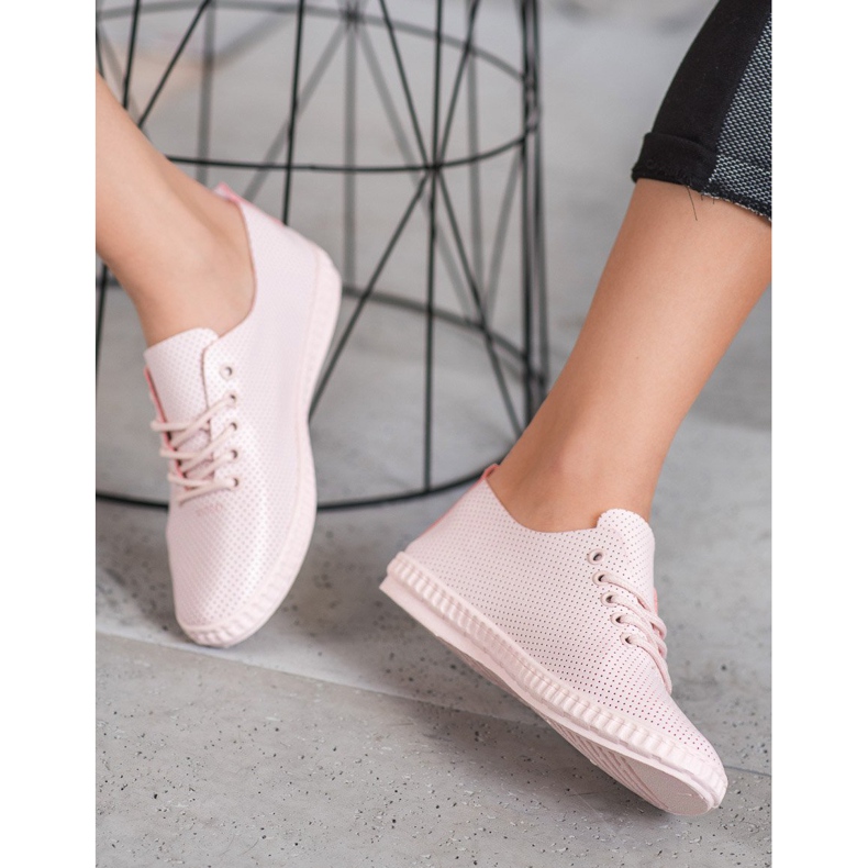 SHELOVET Kevytjauheiset lenkkarit vaaleanpunainen 2