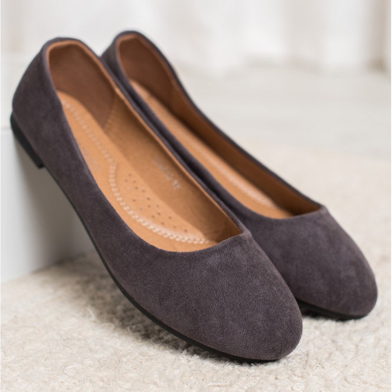 Diamantique Klassiset mokkanahkat harmaa 1