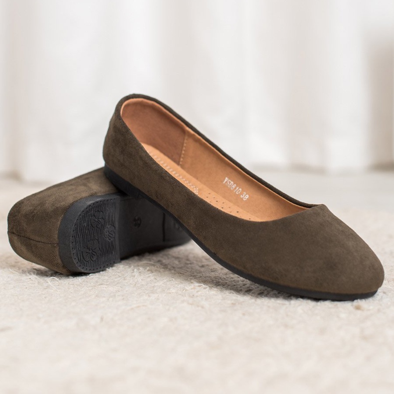 Diamantique Klassiset mokkanahkat monivärinen vihreä 2