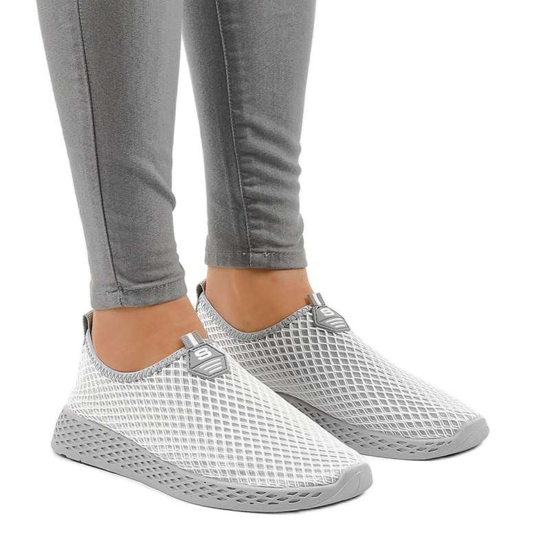 Harmaat naisten urheilukengät SJ1890-2 1