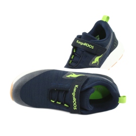 KangaRoos Kenguru 18508 Navy/Green Sports Shoes sininen 5