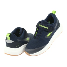 KangaRoos Kenguru 18508 Navy/Green Sports Shoes sininen 4