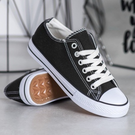 SDS Tekstiilikengät musta 1