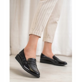 Goodin Mustat kiilamaiset mokkasiinit 1