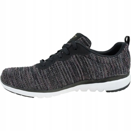 Skechers Flex Appeal 3.0 Endless Glamour W 13071-BKMT musta 1